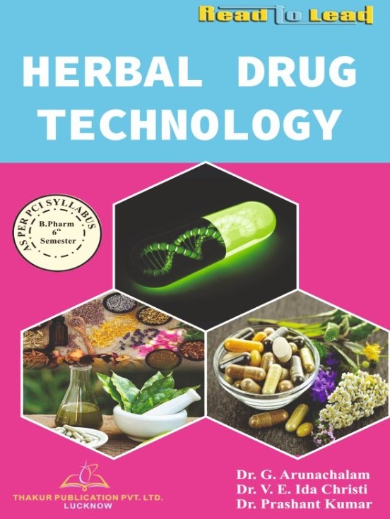 Herbal Drug Technology B. Pharm. 6th Semester As Per PCI Syllabus